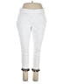 Style&Co Solid White Casual Pants Size 16 - photo 1