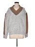 STITCHDROP Color Block Gray Pullover Sweater Size M - photo 1