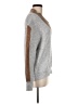 STITCHDROP Color Block Gray Pullover Sweater Size M - photo 4