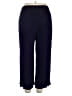 I.N. Studio 100% Polyester Blue Casual Pants Size 1X - photo 2