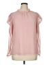 DKNY 100% Polyester Pink Long Sleeve Blouse Size XL - photo 1