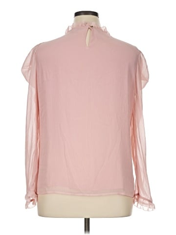 DKNY Long Sleeve Blouse (view 2)