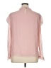 DKNY 100% Polyester Pink Long Sleeve Blouse Size XL - photo 2