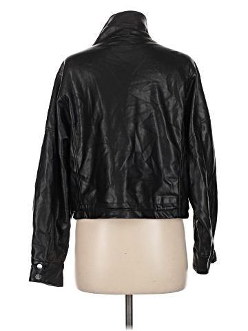 MNG Faux Leather Jacket (view 2)