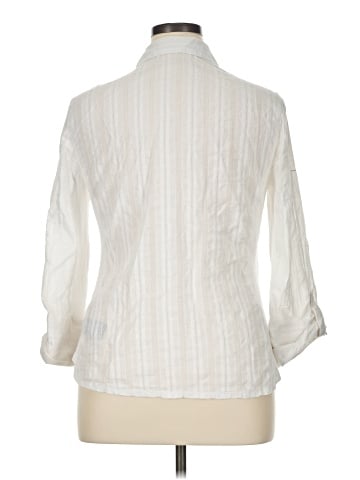 Zac & Rachel 3/4 Sleeve Button-Down Shirt (view 2)