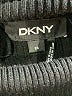 DKNY Stripes Black Turtleneck Sweater Size XS - photo 7