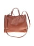 Telfar 100% Polyurethane Solid Tan Vegan Leather Medium Shopping Bag One size - photo 1