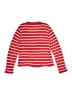 Target Stripes Red Long Sleeve T-Shirt Size 6 - 7 - photo 2