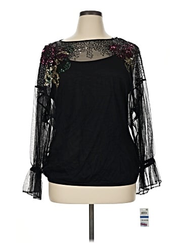 Thalia Sodi 3/4 Sleeve T-Shirt (view 1)