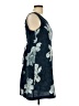 Max Taylor 100% Polyester Floral Blue Casual Dress Size 11 - 12 - photo 4