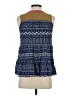 THML 100% Rayon Blue Sleeveless Blouse Size S - photo 2