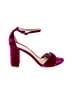 Sam Edelman Burgundy Sandals Size 8 1/2 - photo 1