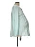 Flutter & Kick Teal 3/4 Sleeve Blouse Size Lg Maternity - photo 4