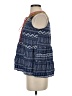 THML 100% Rayon Blue Sleeveless Blouse Size S - photo 5