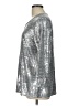 Assorted Brands Metallic Silver 3/4 Sleeve T-Shirt Size L - photo 5