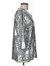 Assorted Brands Metallic Silver 3/4 Sleeve T-Shirt Size L - photo 4