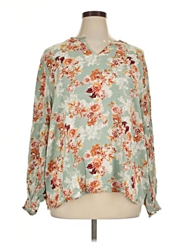 Style&Co 3/4 Sleeve Blouse (view 1)