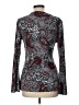 Bisou Bisou Gray Long Sleeve Blouse Size L - photo 2