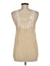 Phanuel 100% Rayon Tan Sleeveless Blouse Size M - photo 2