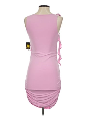 Planet Gold Cocktail Dress (view 2)