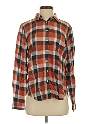 Ann Taylor LOFT Outlet Long Sleeve Button-Down Shirt (view 1)