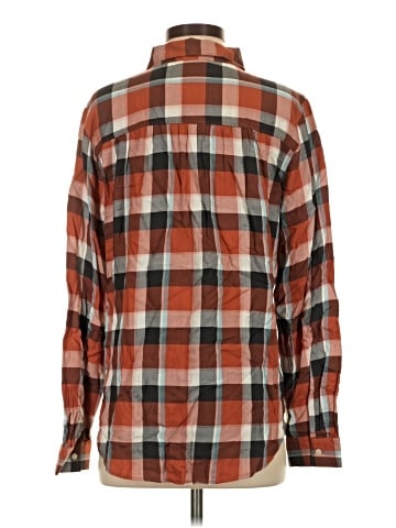 Ann Taylor LOFT Outlet Long Sleeve Button-Down Shirt (view 2)