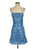 American Threads Blue Cocktail Dress Size S - photo 1