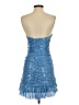 American Threads Blue Cocktail Dress Size S - photo 2