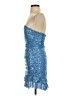 American Threads Blue Cocktail Dress Size S - photo 5