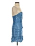 American Threads Blue Cocktail Dress Size S - photo 4