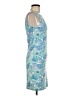 Manuel Canovas Graphic Blue Cocktail Dress Size 6 (2) - photo 4