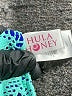 Hula Honey Argyle Blue Swimsuit Bottoms Size L - photo 3