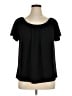 W5 Black Short Sleeve Blouse Size XL - photo 1