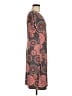 Robbie Bee Paisley Gray Casual Dress Size M - photo 4