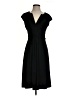 Evan Picone Solid Black Cocktail Dress Size 4 - photo 1