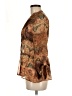 BKE 100% Polyester Brown Long Sleeve Blouse Size M - photo 5