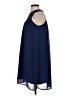 Charming Charlie 100% Polyester Solid Blue Casual Dress Size S - photo 5