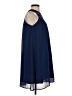 Charming Charlie 100% Polyester Solid Blue Casual Dress Size S - photo 4