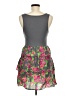 Decree 100% Cotton Gray Cocktail Dress Size M - photo 2