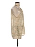 H&M 100% Polyester Tan Sleeveless Blouse Size XS - photo 4