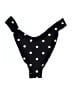 H&M Polka Dots Black Swimsuit Bottoms Size XL - photo 2