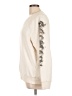 Balmain 100% Cotton Print Ivory Orange Unisex Sweatshirt Size L - photo 5