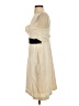 Deletta 100% Cotton Ivory Cocktail Dress Size S - photo 5
