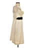 Deletta 100% Cotton Ivory Cocktail Dress Size S - photo 4
