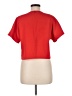 J.Crew Red Short Sleeve Blouse Size 6 - photo 2