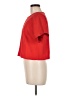 J.Crew Red Short Sleeve Blouse Size 6 - photo 5