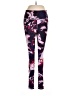 lucy Print Purple Active Pants Size M - photo 1