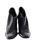 Nine West 100% Leather Black Ankle Boots Size 6 (narrow) - photo 2