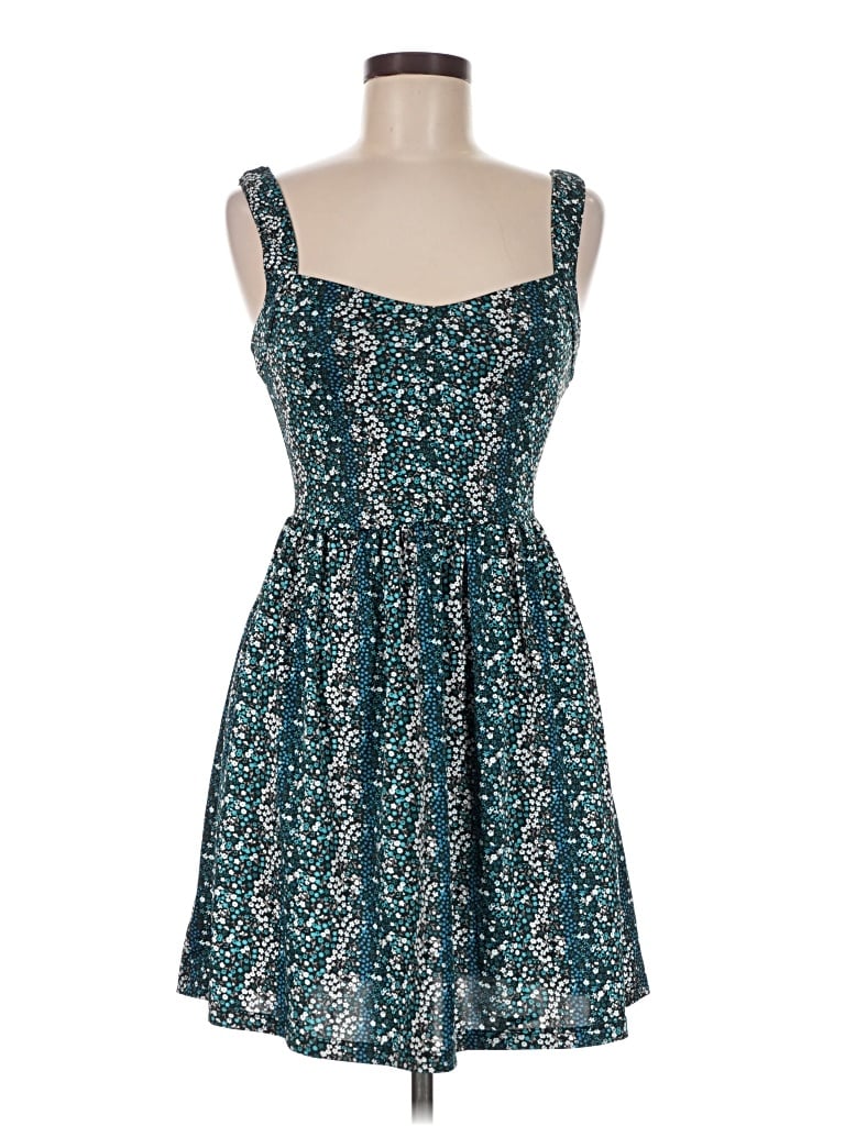 Pre-owned Bebop Casual Dress In Teal