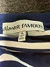 Almost Famous Stripes Blue Casual Dress Size XL - photo 7